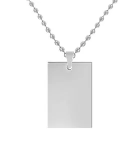 Stainless Steel Pendant Tag...